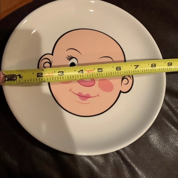 Fred Bald plate. 8.5”. FUN - Picture 5 of 5